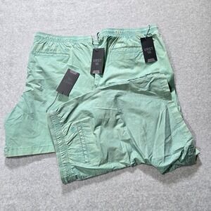 VRST The Easy Shorts NWT Acid Wash Mens 2XL Dusty Teal Lot Of 3‎ Elastic Waist